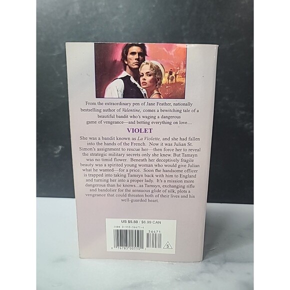 Violet By Jane Feather Paperback - Picture 9 of 10